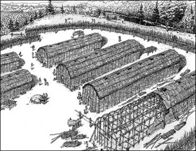 Combien de personnes peuvent habiter dans une maison longue ?