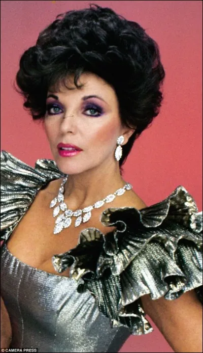 Dans quelle série pouvait-on retrouver Joan Collins ?