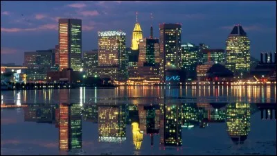 Baltimore est une des principales villes du Maryland. Trouvez son pays !