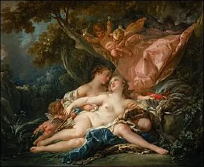Qui a peint "La Nymphe Callisto, séduite par Jupiter sous les traits de Diane" ?