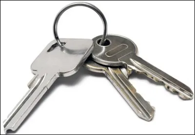 J'ai oublié de prendre les clés de la maison... celle du garage.