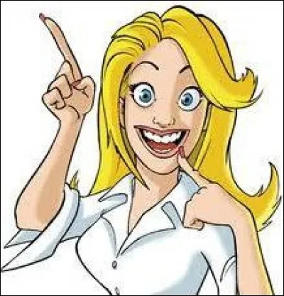 Et que dit la blonde qui a joué à mon quiz et qui jusqu'ici n'a pas su répondre ?