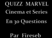 Quiz Quizz Marvel (Cinma et Sries)