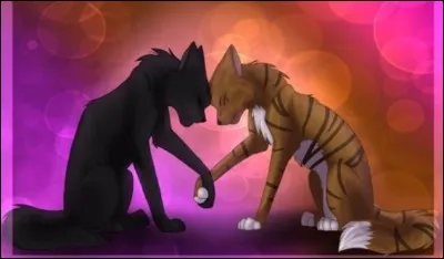 Feuille de Lune a eu des chatons avec Plume de Jais. Grave erreur ! Quand elle les confie à sa sœur, Poil d'Écureuil, quel temps faisait-il ?