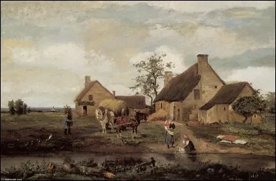 Qui a représenté cette ferme ?