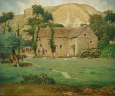 Qui a peint "La maison de la ferme" ?
