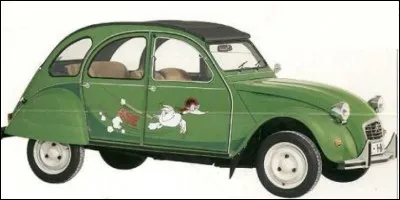 Quel est le nom de cette 2 CV ?