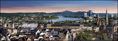 C'est la ville de naissance de Beethoven; située au bord du Rhin, elle était la capitale de la République fédérale d'Allemagne avant 1990. Quelle est cette ville ?