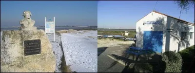 Face à l'île Madame, reliée par un « cordon littoral » appelé « La Passe-aux-Bœufs ». Embarquement de La Fayette (1780). Qui suis-je et quel est le terme géologique pour ce « cordon littoral » ?