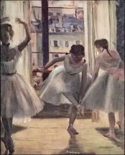 Lequel de ces deux peintres a réalisé ce tableau "Trois Danseuses" ?