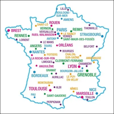 Administrativement, quel est le point commun entre les villes de Niort, Nancy, Nevers et Nîmes ?