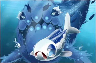 Froussardine - Quand il se sent en danger, ce Pokémon envoie un signal de détresse à ses congénères grâce à...