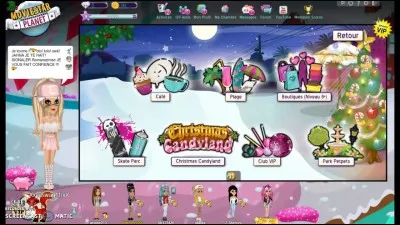 Combien y a-t-il de salles de tchat ?