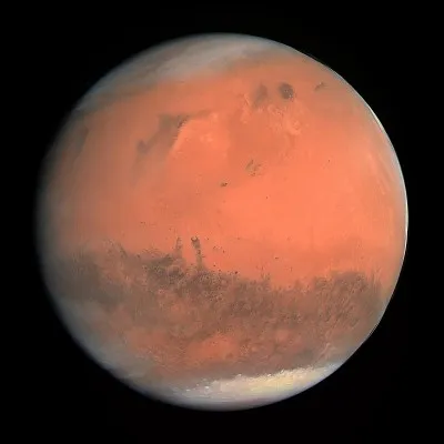 Mars a une atmosphère.