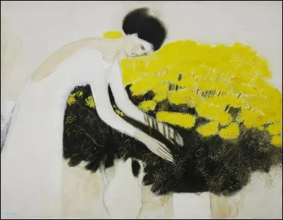 C'est ma peinture, je suis André...