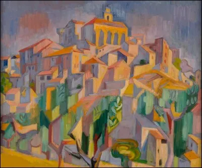 Je suis peintre, j'ai peint ce village, je suis André...