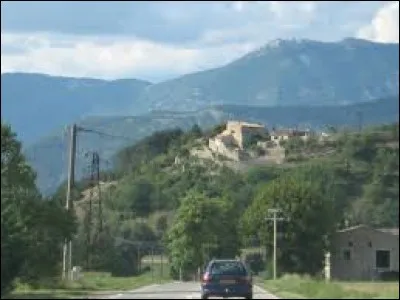 Ancienne commune Drômoise, Molières-Glandaz se situe en région ...