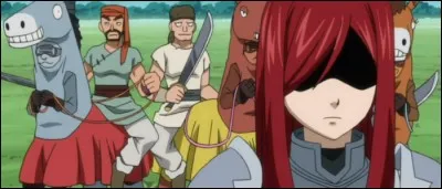 (Épisode 133)
Pendant qu'elle voyage avec Wendy, Carla et Kanna, pourquoi Erza entre-t-elle dans une rage folle ?