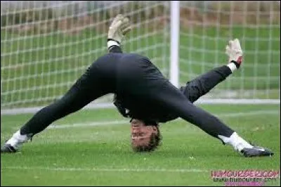 Lequel est un ancien gardien de but de l'équipe de France de football ?