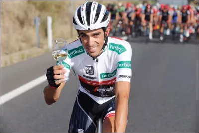 Le cycliste Alberto Contador.