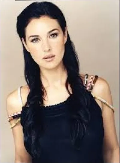 L'actrice Monica Bellucci.