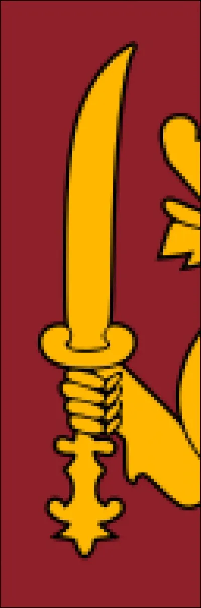 Sur le drapeau de quel pays peut-on observer ce petit détail ?