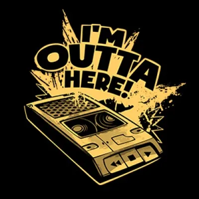 A qui appartient cette phrase culte "I'm outta here"?