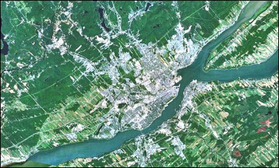 Quelle est la superficie de Québec ?