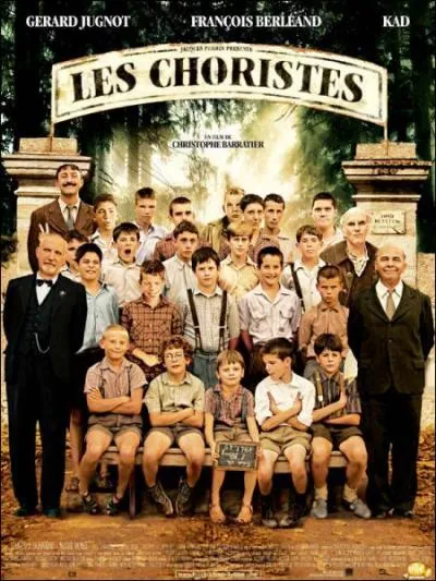 En quelle anne est sorti le film  Les Choristes , ralis par Christophe Barratier ?