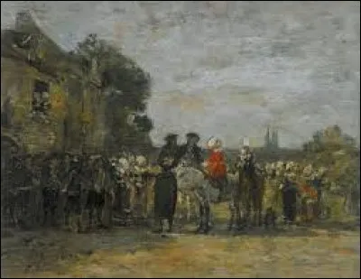 "Noce à Quimper" est un tableau ...
