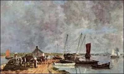 Qui a peint ce tableau nommé "Port de mer" ?