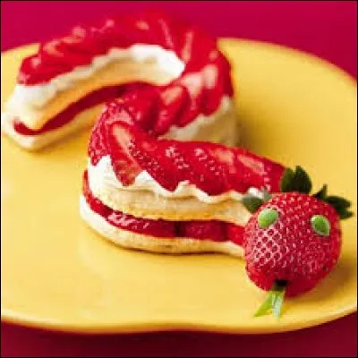 Quelle pâtisserie désigne un fraisier ?