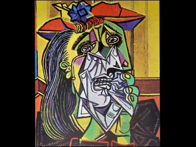 "La femme qui pleure" est l'uvre de quel artiste ?