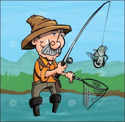 J'ai le droit de pêcher dans les mares.