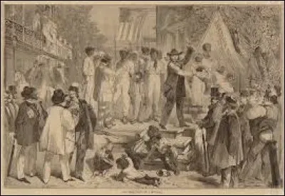 Dans quoi les esclaves déportés d'Afrique Noire, travaillent-ils ?