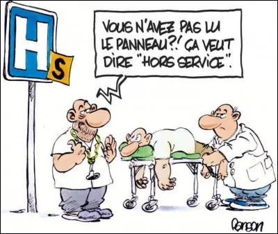 J'ai le grand malheur de vous annoncer la disparition du p&egrave;re ... de douleurs !