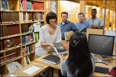 Cochez le métier correspondant à la photo !