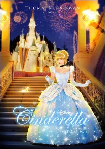Elle joue le rôle de Cendrillon, il s'agit de...