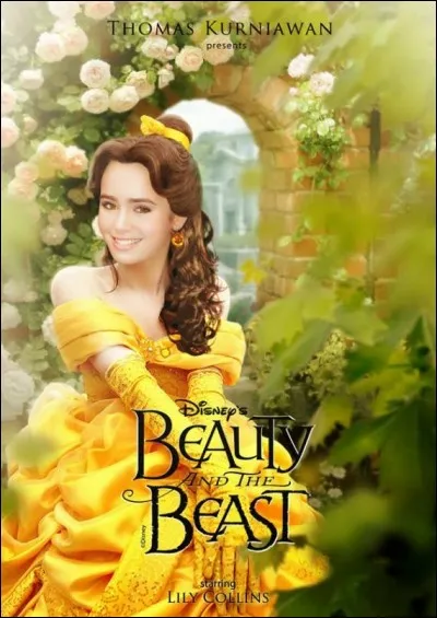 Elle joue le rôle de Belle.