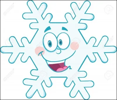 Il neige, tu penses :