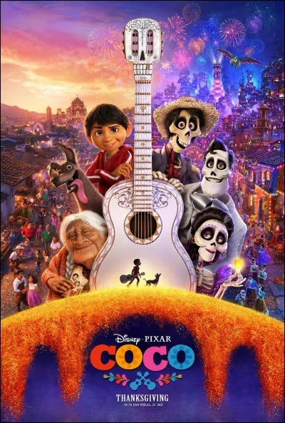 Comment s'appelle le tigre volant dans "Coco" ?