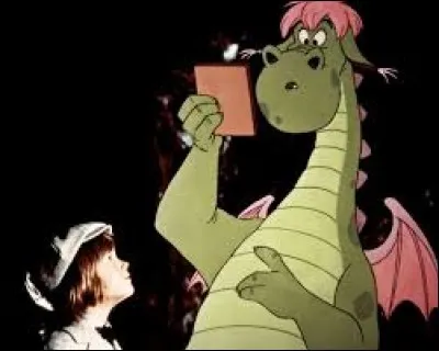 Comment s'appelle ce grand dragon maladroit qui élève un enfant ?
