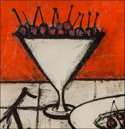 Qui a peint "Nature morte à l'assiette de cerises" ?
