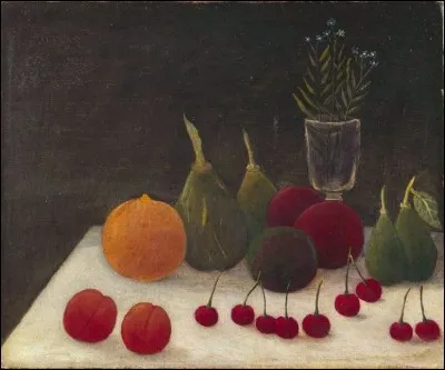 Qui a peint "Nature morte aux cerises" ?