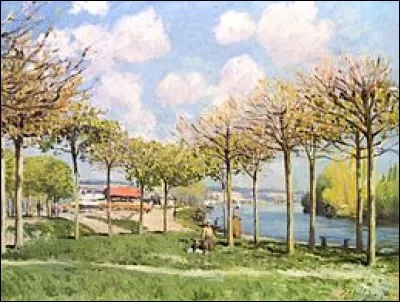 Qui a peint "La Seine à Bougival" ?