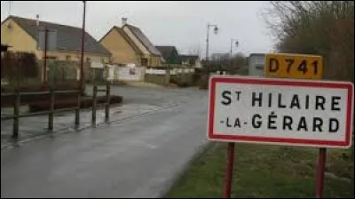 Notre balade prend fin à l'entrée de Saint-Hilaire-la-Gérard. Nous sommes dans l'Orne, dans l'ex région ...