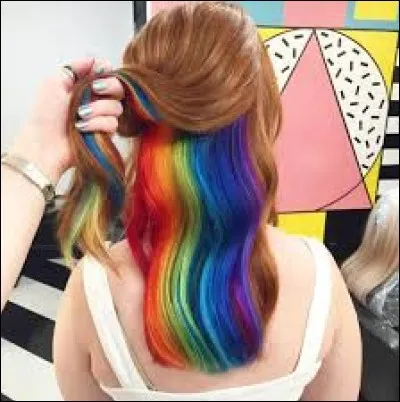 Tes cheveux seraient de couleur :