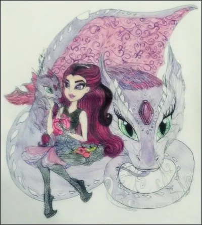 Comment s'appelle le dragon de Raven ?