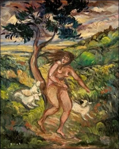 Qui a représenté ces moutons accompagnés de leur bergère ?