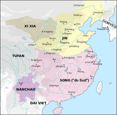 Au dernier siècle de la dynastie Song, celle-ci dut se replier sur le sud de son territoire. Pourquoi ?